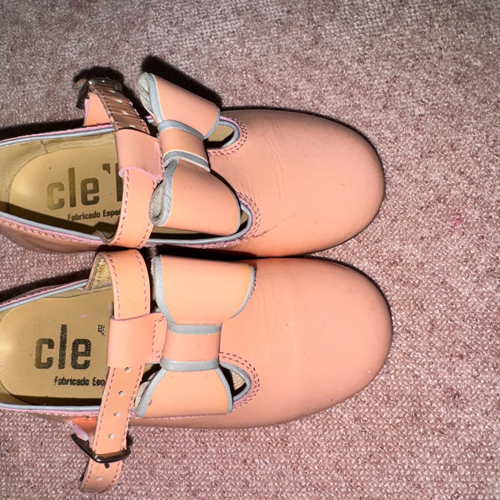 Peach Kids Shoes